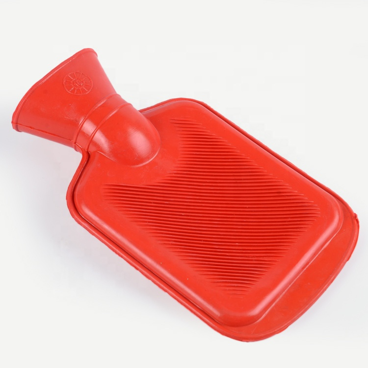 High Quality Classical Colorful Natural Rubber Hot Water Bag Bottle