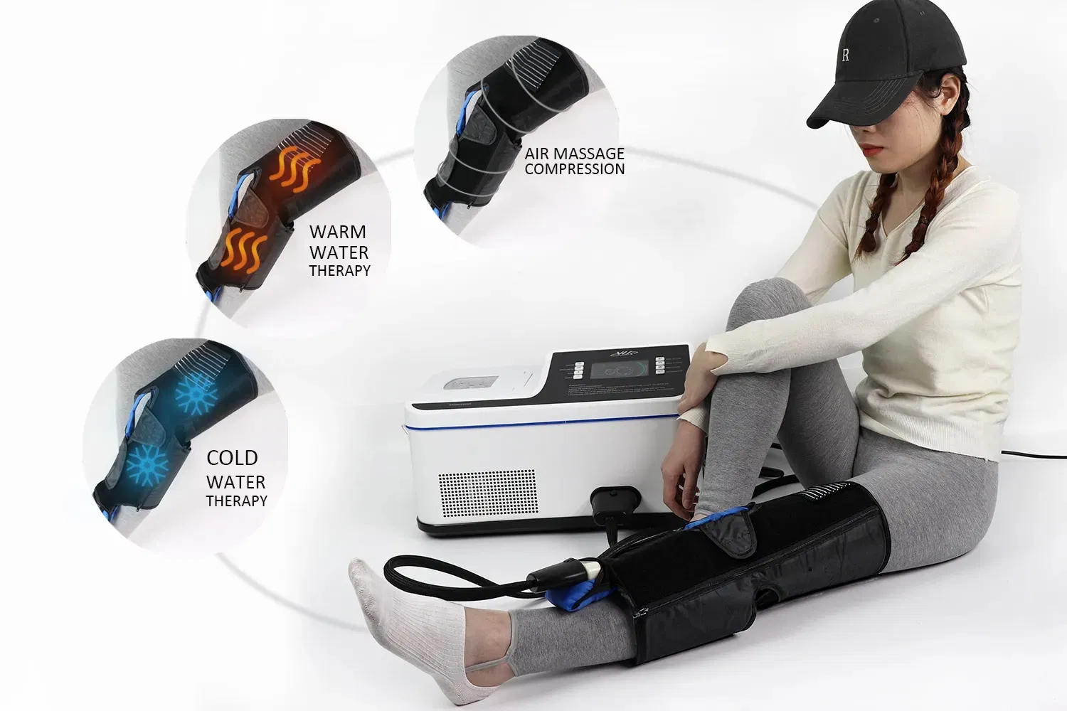 Weiyou 2023 New Professional Heat Iceless Therapy System Machine Unit for Athlete Recovery