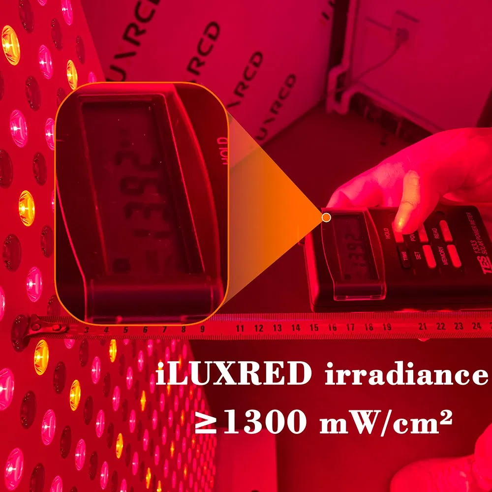 Red Light Panel Professional Manufacturer LED Skin Care Device 660nm 850nm Full Body Heat Lamps Portable Therapy