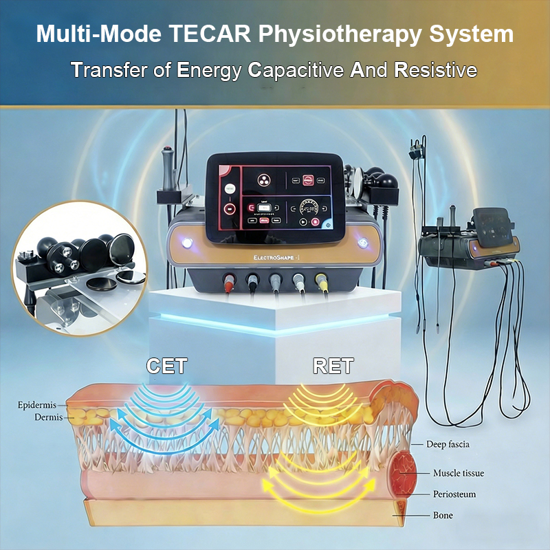 Tecar Physiotherapy Machine for Sports Recovery and Chronic Pain Care