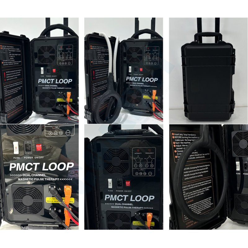 Dual Loop Magnetic Therapy System for Muscle Relaxation and Pain Management