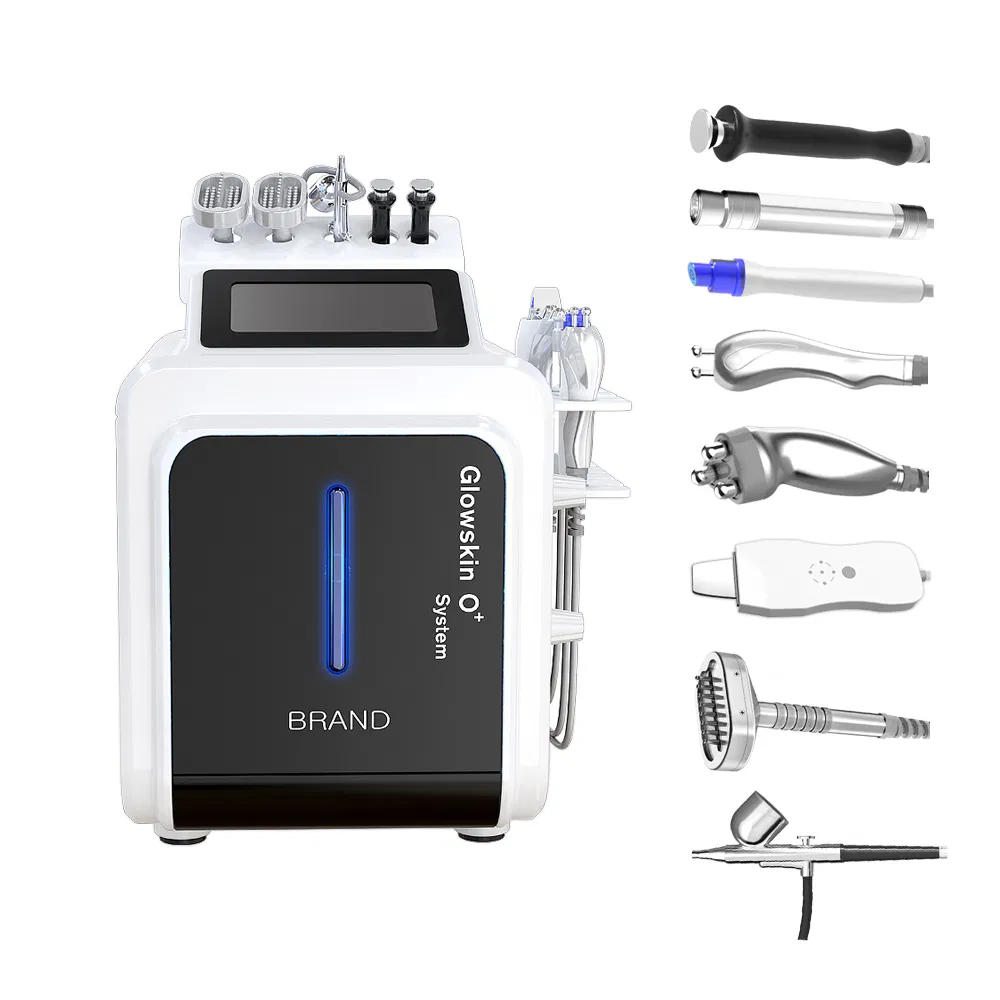 Glowskin Hydro Microdermabrasion Peel Machine Hydra Skin Water Oxygen Jet Peel for SPA Beauty