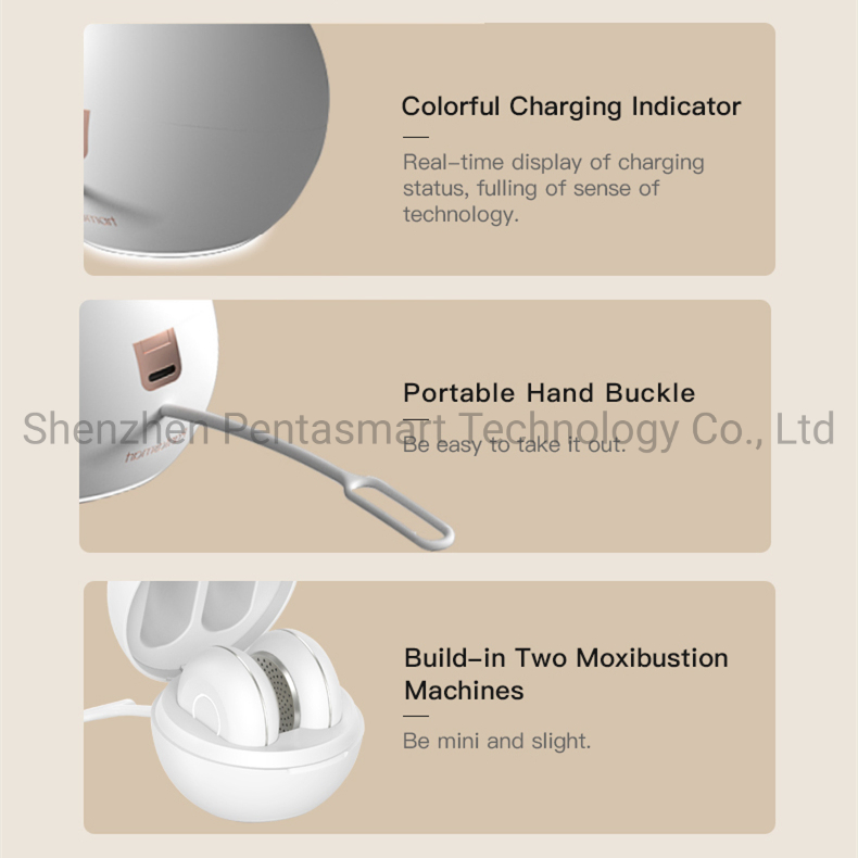 Hot Sales Electric Moxibustion Massager with Heat Maxa Therapy Portable Moxa Massager