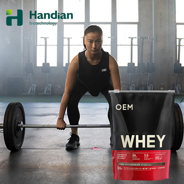 Factory Price Fat Loss Whey Protein Lactose Free Ca Whey Isolate Protein Powder