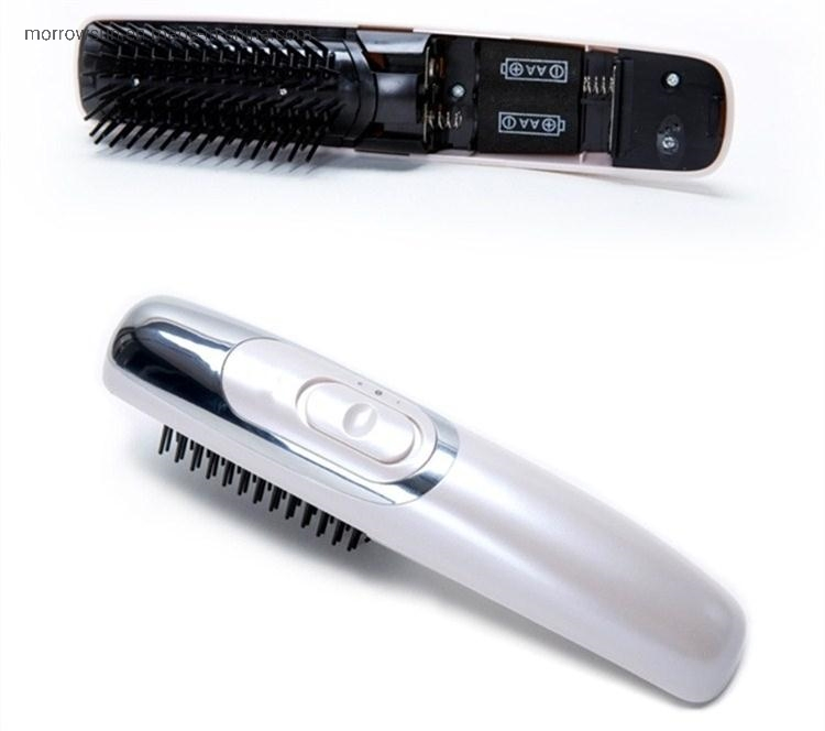 Electric Portable Infrared Heat Therapy Vibration Hair Growth Massage Comb Shiatsu Head Massager