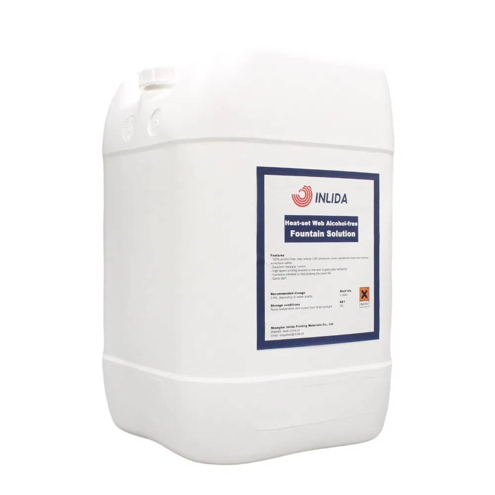 Heat-Set Web Alcohol-Free Fountain Solution for Rotary Printing Press