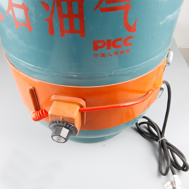 5kg 10kg 15kg 220V Flexible Silicone Rubber Electric Gas Cylinder Heater Belt