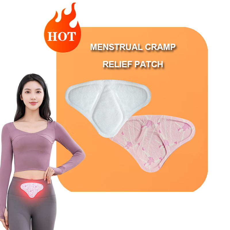Integrated Design Bendable Multi Area Use Ergonomic Abdomen Pain Relief Patch