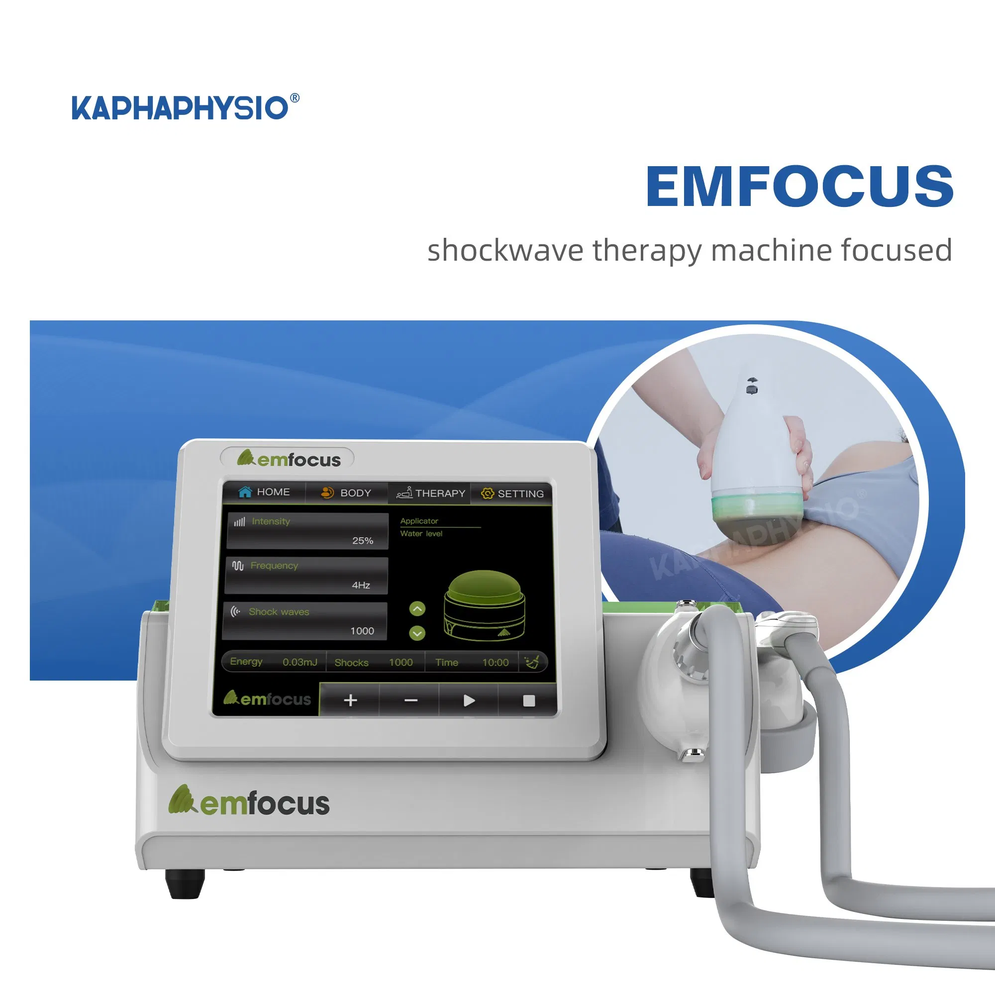 Effective Shockwave Therapy System for Physical Therapy Professionals