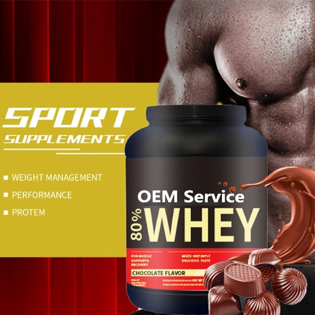 Factory Price Fat Loss Whey Protein Lactose Free Ca Whey Isolate Protein Powder