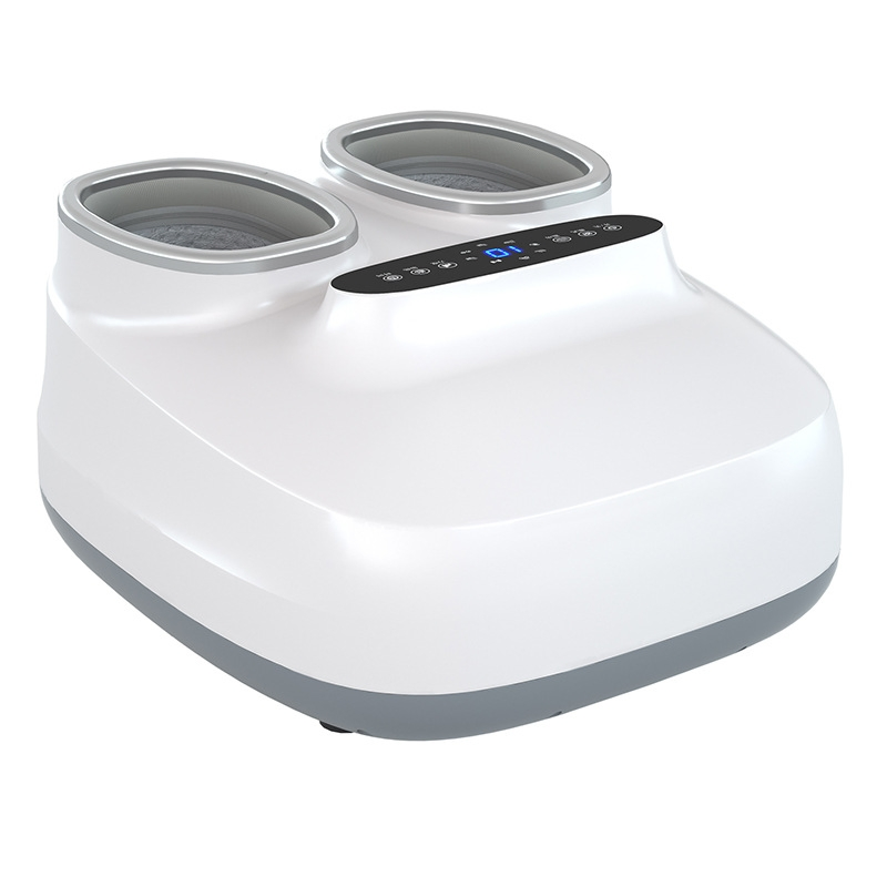 2025 Air Compression Blood Flow Feet Massage Machine Vibrating Shiatsu Rolling Foot Massager