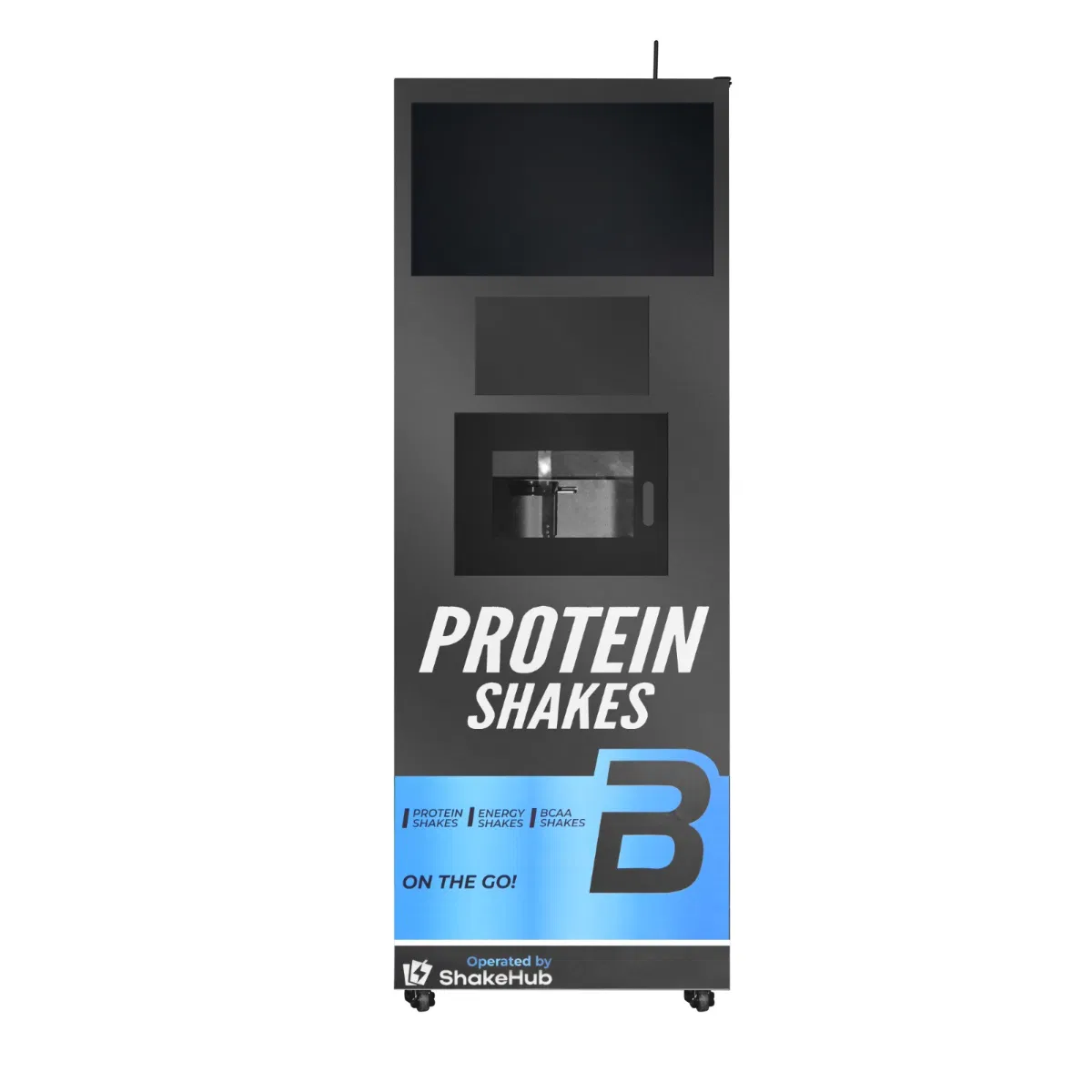 Modern Touch Screen Interactive Protein Supplement Retail Kiosk Vending Machine for Wellness Shops