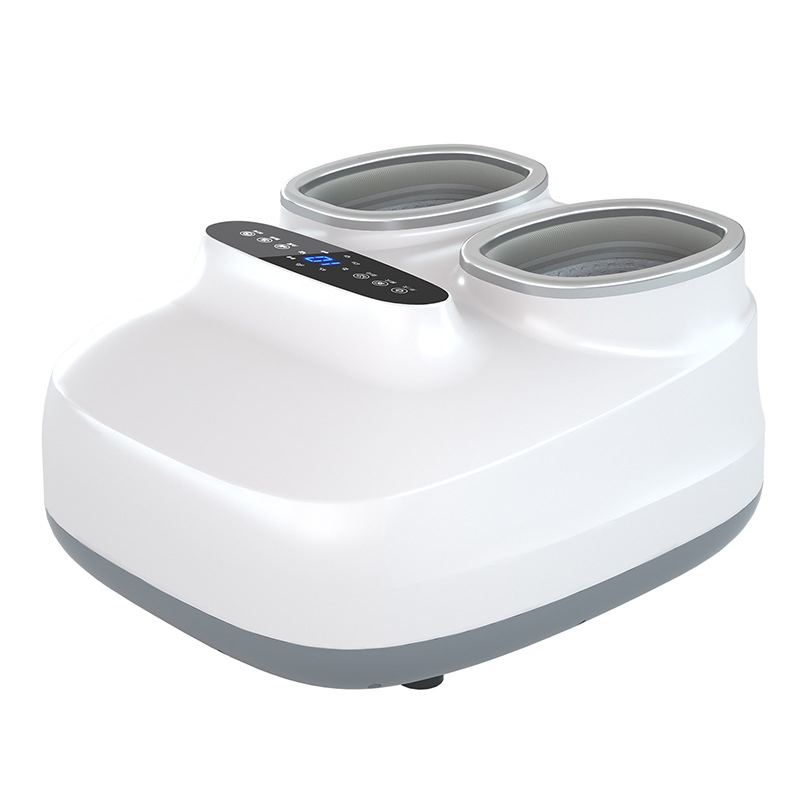 2025 Air Compression Blood Flow Feet Massage Machine Vibrating Shiatsu Rolling Foot Massager