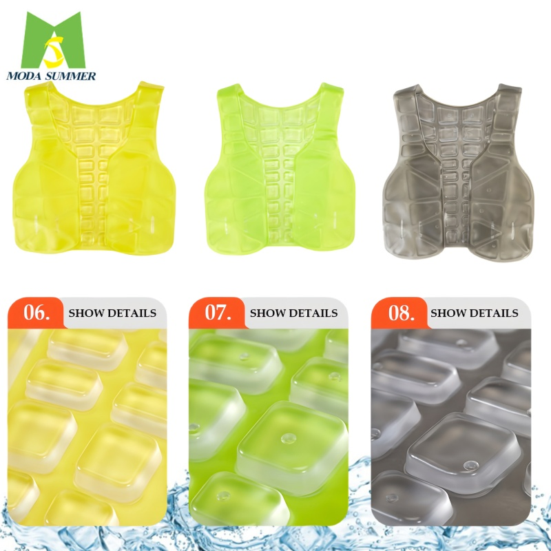Customized Men's Outdoor PCM Air Conditioned Cold Vest Ultimate Cooling Solution
