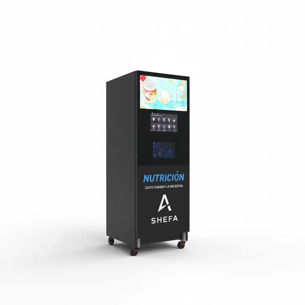 Instant Healthy Protein Vending Machine for Educational Facilities