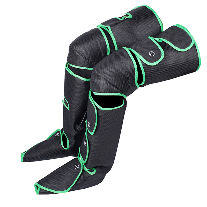 Leg Muscle Relaxation Machine Electric Wireless Heat Calf Air Compression Leg Massager for Circulation and Pain Relief