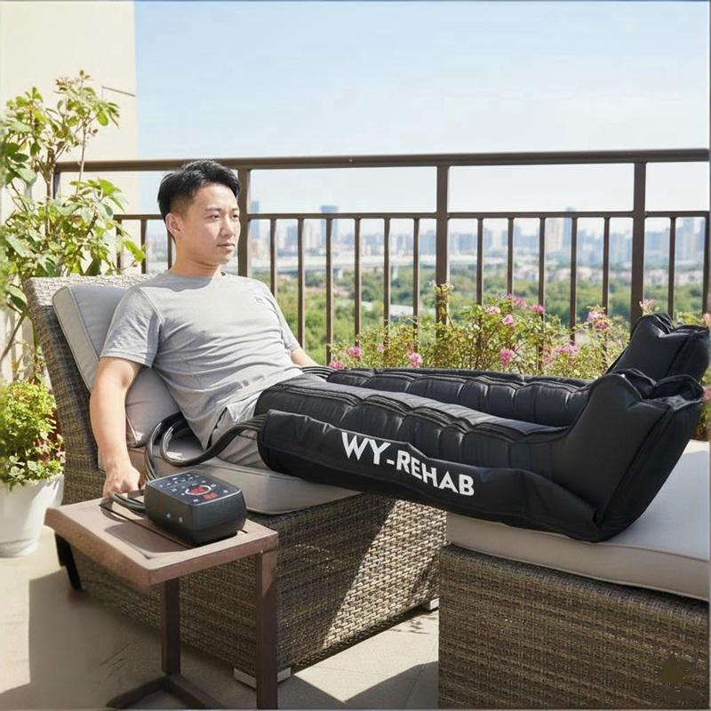 6 Chamber Rechageable Portable Compression Recovery System for Circulation Beauty Field Sports Field