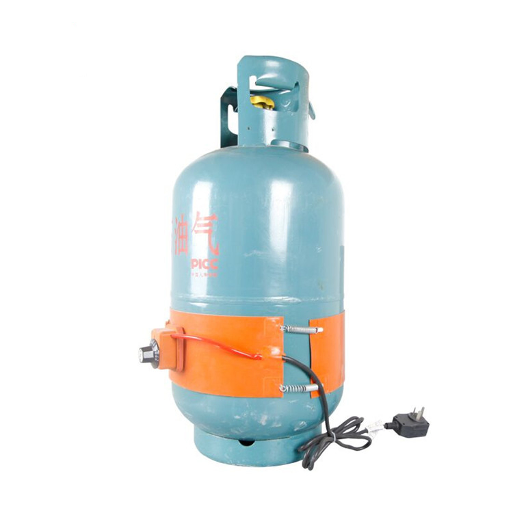 5kg 10kg 15kg 220V Flexible Silicone Rubber Electric Gas Cylinder Heater Belt