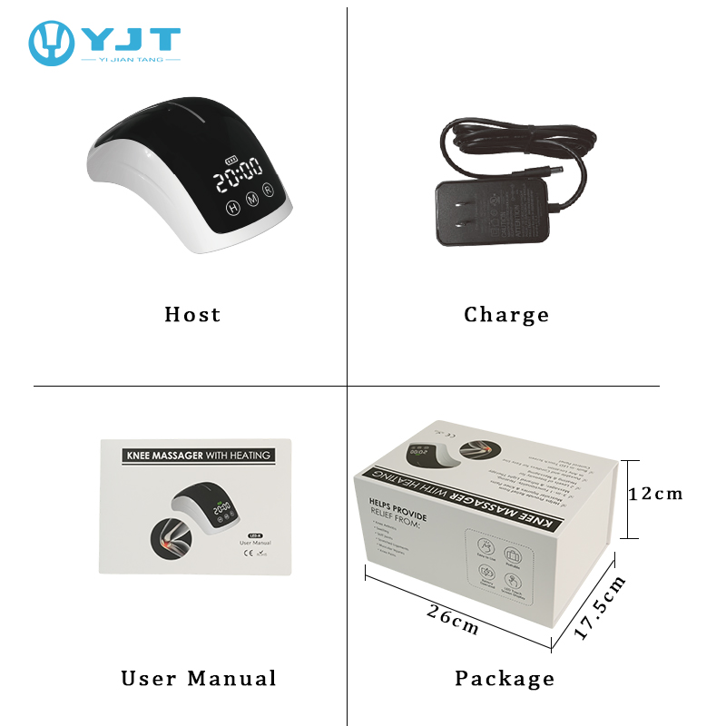 Joint Support Wrap with Heat and Vibration for Sports Injuries