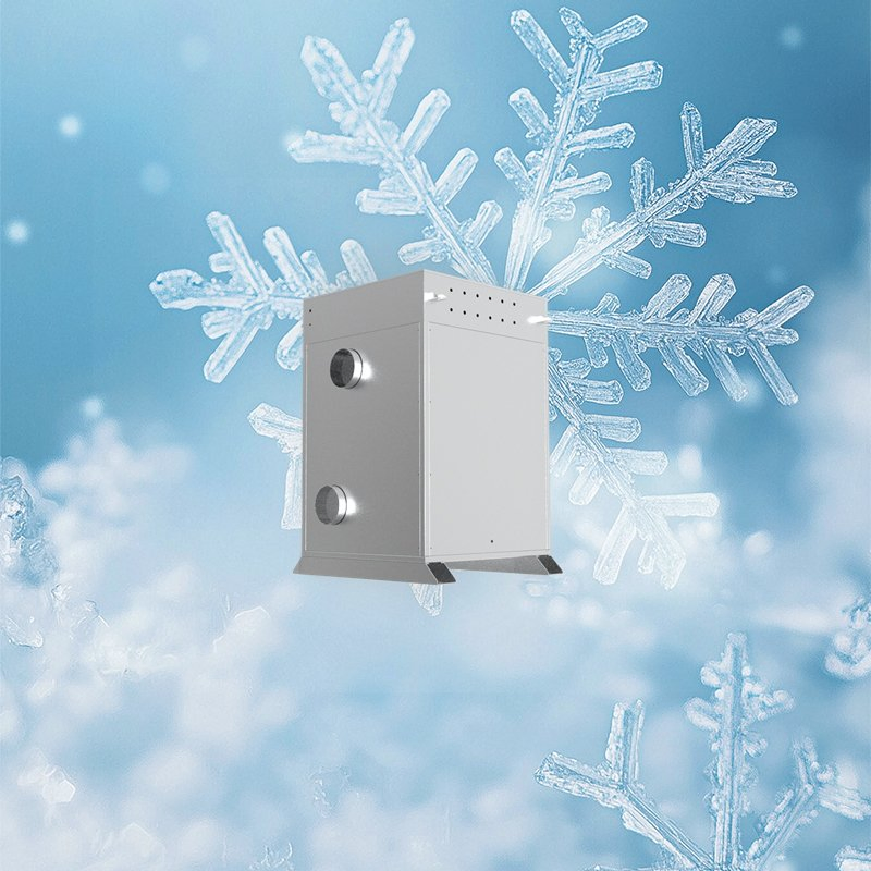 Hybrid Pipe-Array Frost-Free Construction Solution with Heat Recovery for Meat Processing Plants