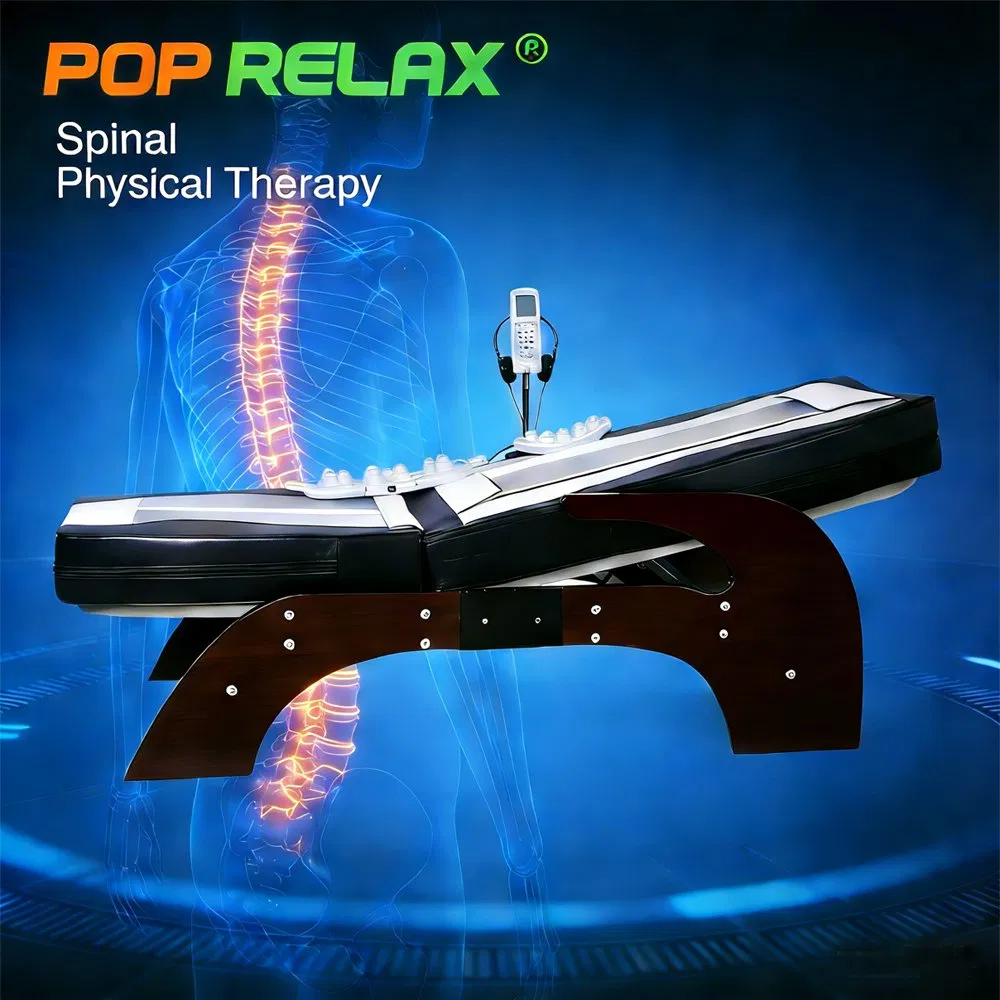 Korean Premium Heated Jade Massage Bed for Spine Recovery and Circulation Improvement