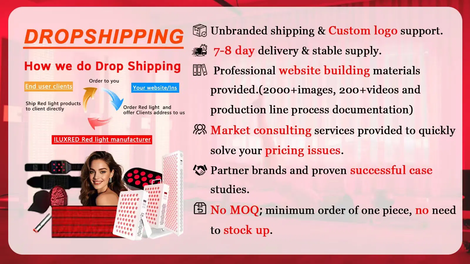 Red Light Therapy Bag Banner