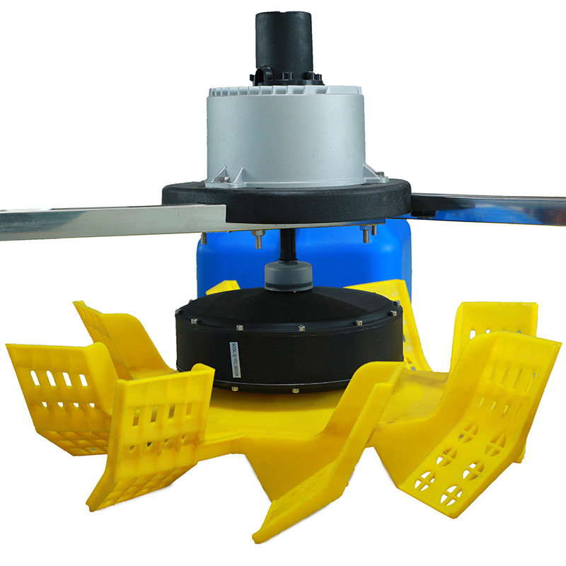 Energy-Saving Permanent Magnet Variable Frequency Aerator, Three-Float Aerator, Impeller Type