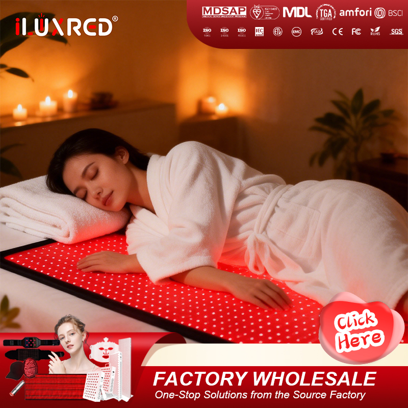 1248LEDs Red Light Pad - 220W Sleeping Bag Solution, 660nm 850nm