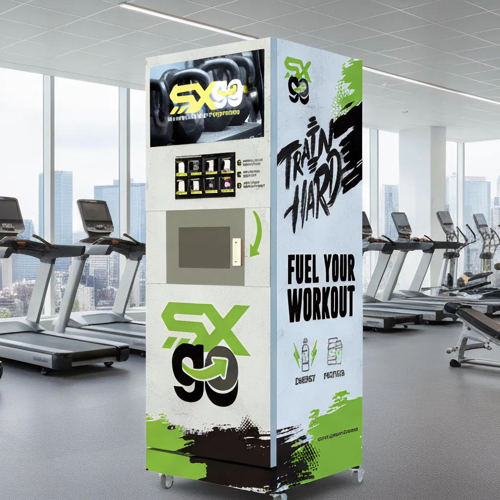 Instant Healthy Protein Vending Machine for Educational Facilities