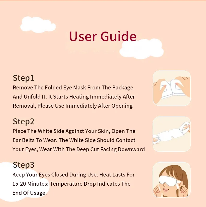 Self Heating Eye Mask 1