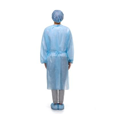 Disposable Reinforced SMMS Sterile Surgical Gown – Waterproof, Breathable, Non-Woven Medical Isolation Gown for Clinics &amp; Surgery