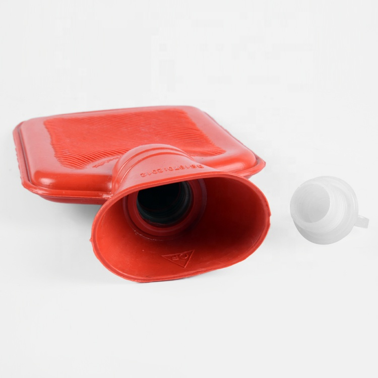 High Quality Classical Colorful Natural Rubber Hot Water Bag Bottle
