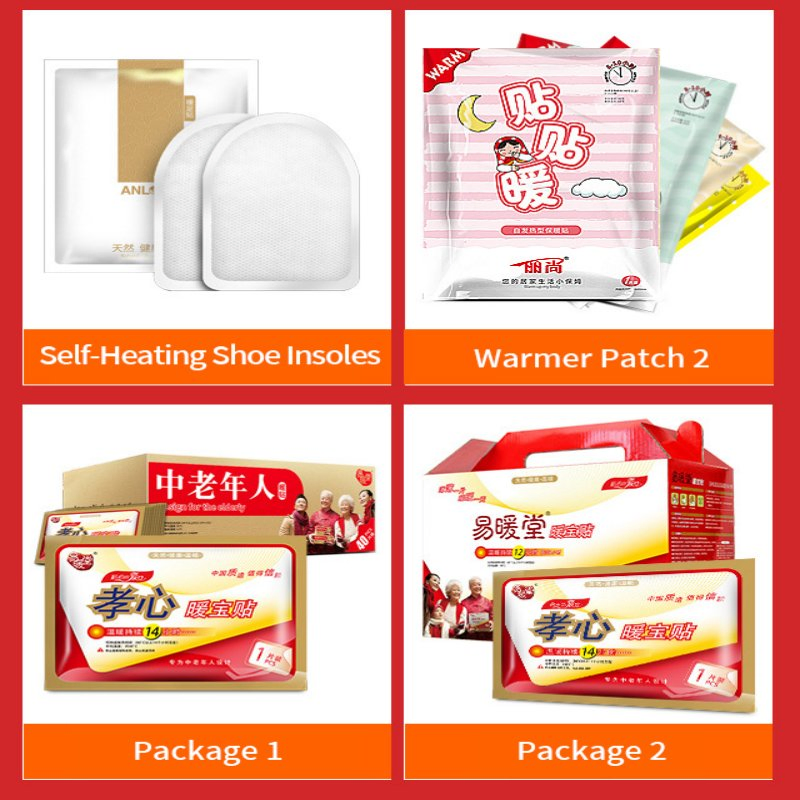 Cozy Warmth Adhesive Patch Portable Self Heating Heat Pack Pad Physical Therapy Body Warmer for Adults Pain Relief