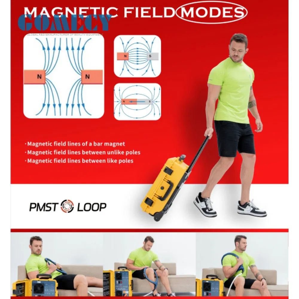 Non Invasive Pemf Therapy Machine for Blood Oxygen Enhancement and Pain Management Centers