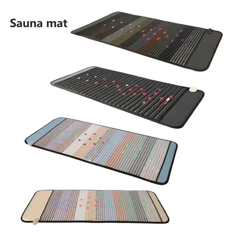 Red Light Therapy Mat Far Infrared Heating Pemf Mat Amethyst Mattress