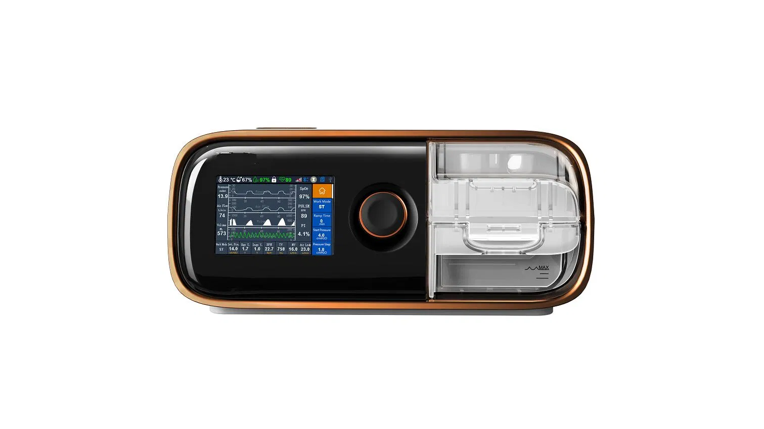 Medical Equipment Portable CPAP Non Invasive Breathing CPAP Machine with Mask for Sleep Apnea Treatment Price