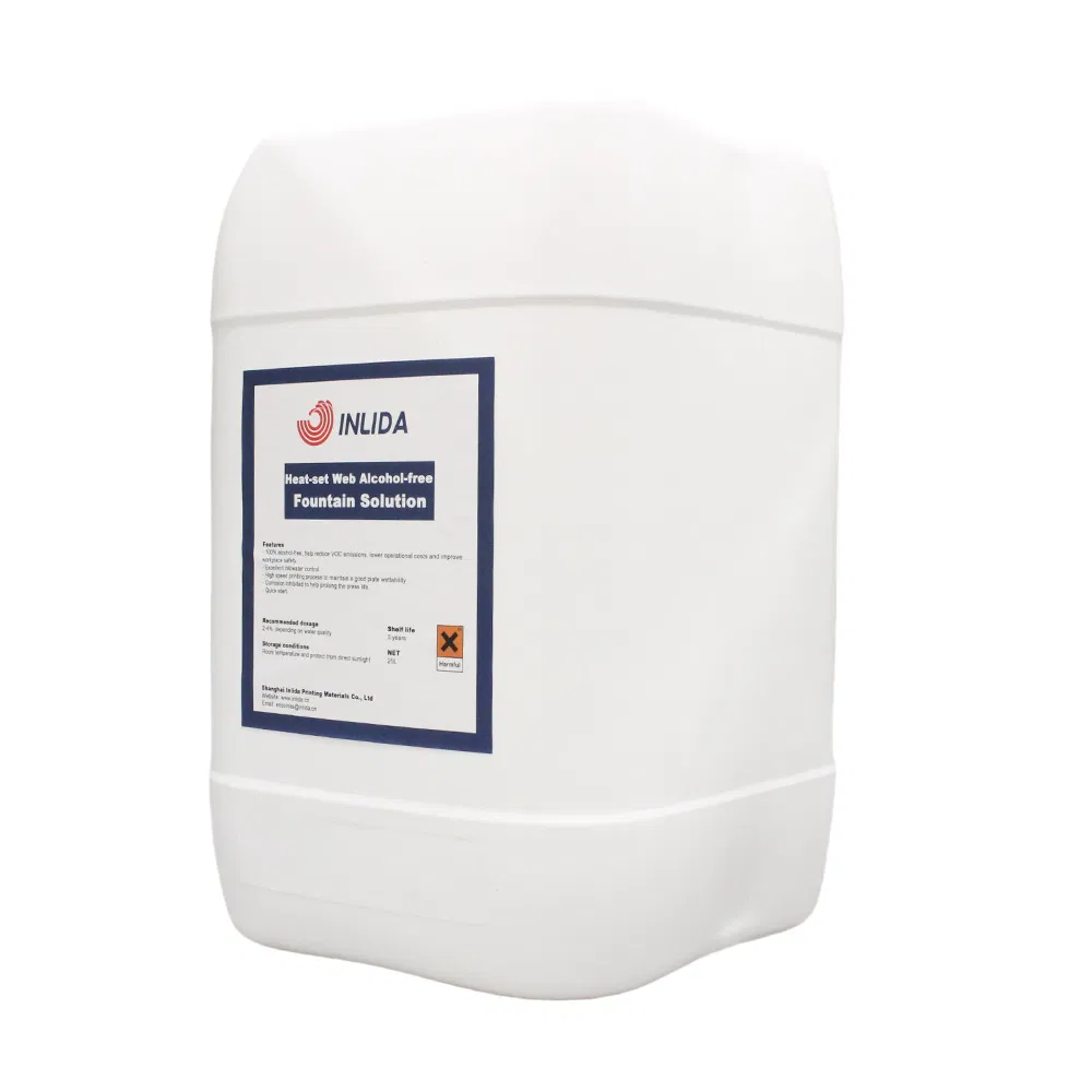 Heat-Set Web Alcohol-Free Fountain Solution for Rotary Printing Press