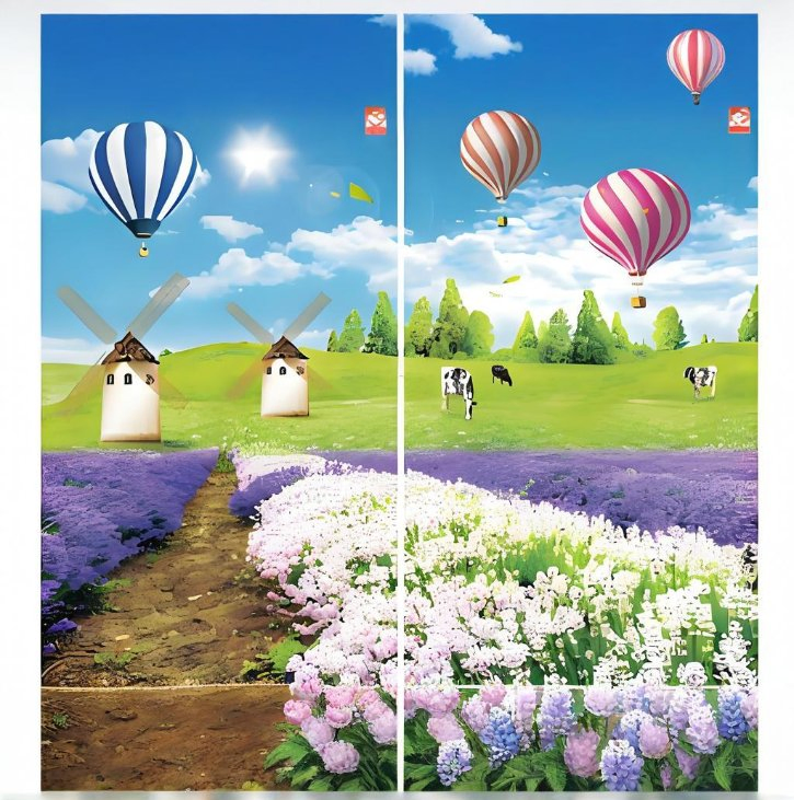 Electrical Appliance New Product Wholesale Price Heating Wall Art Picture for Home/Office/Hotel