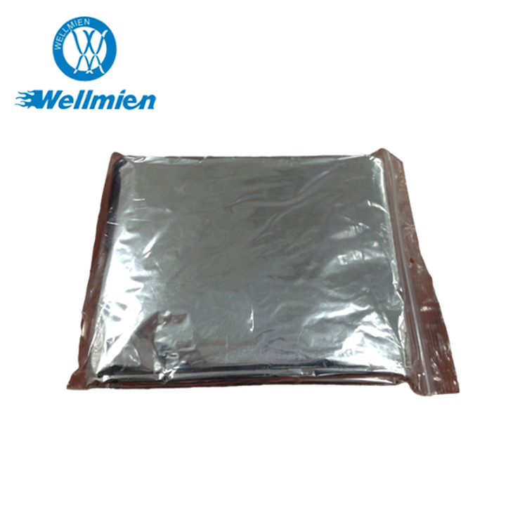 First Aid Mylar Thermal Emergency Blanket – Foil Rescue Space Survival Blanket for Body Warming