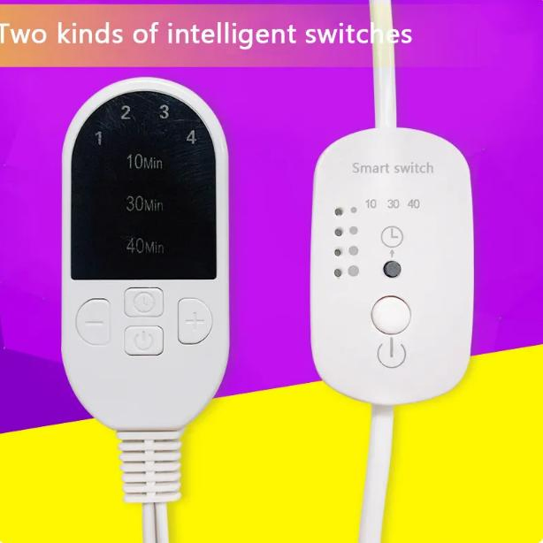 Portable Infrared Heat Lamp Therapy Near Infrared Red Light Therapy Lamp for Body Neck Shoulder Joints Back Pain Relief