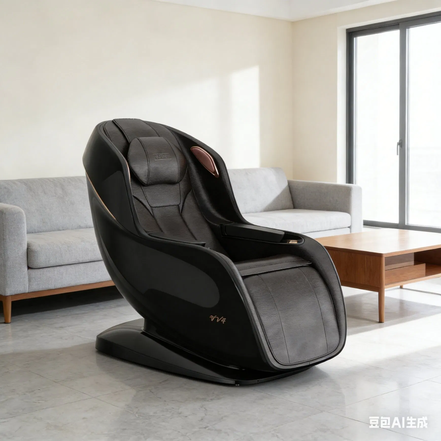 Space Saving Modern Muscle Deep Tissue Relaxation Health Care Equipment Heat Therapy Full Body Zero Gravity Electric Massage Chair