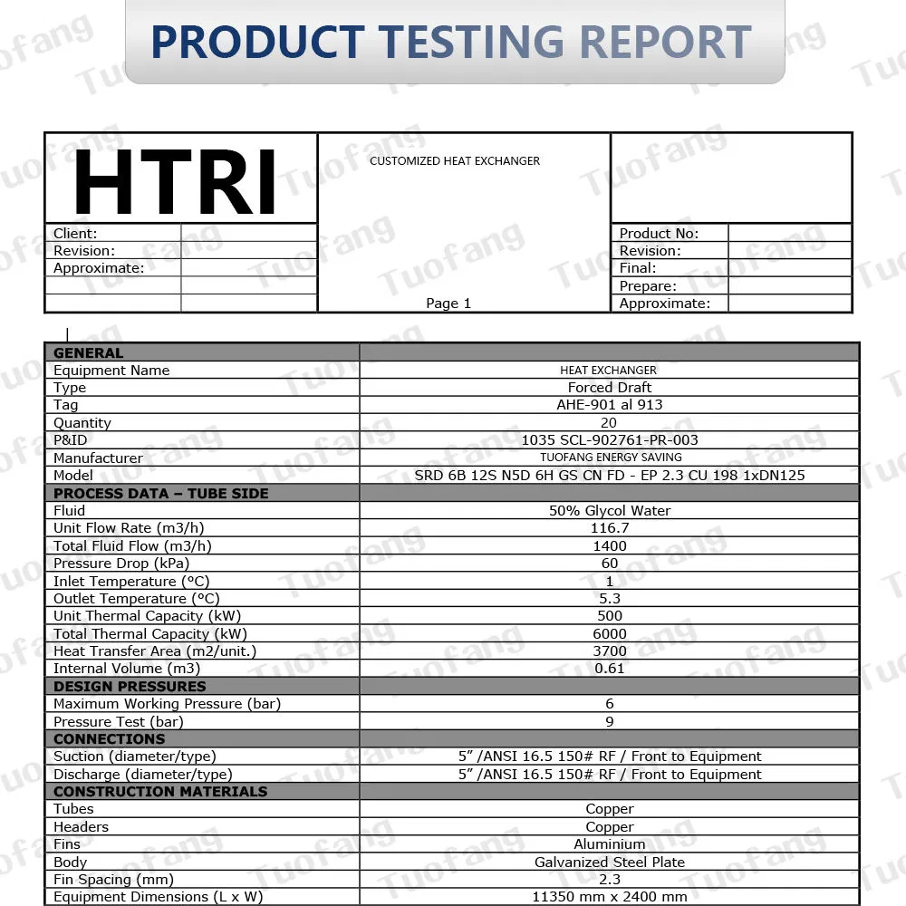 Advanced Energy-Efficient Heat Exchange Solutions for Optimal Cooling