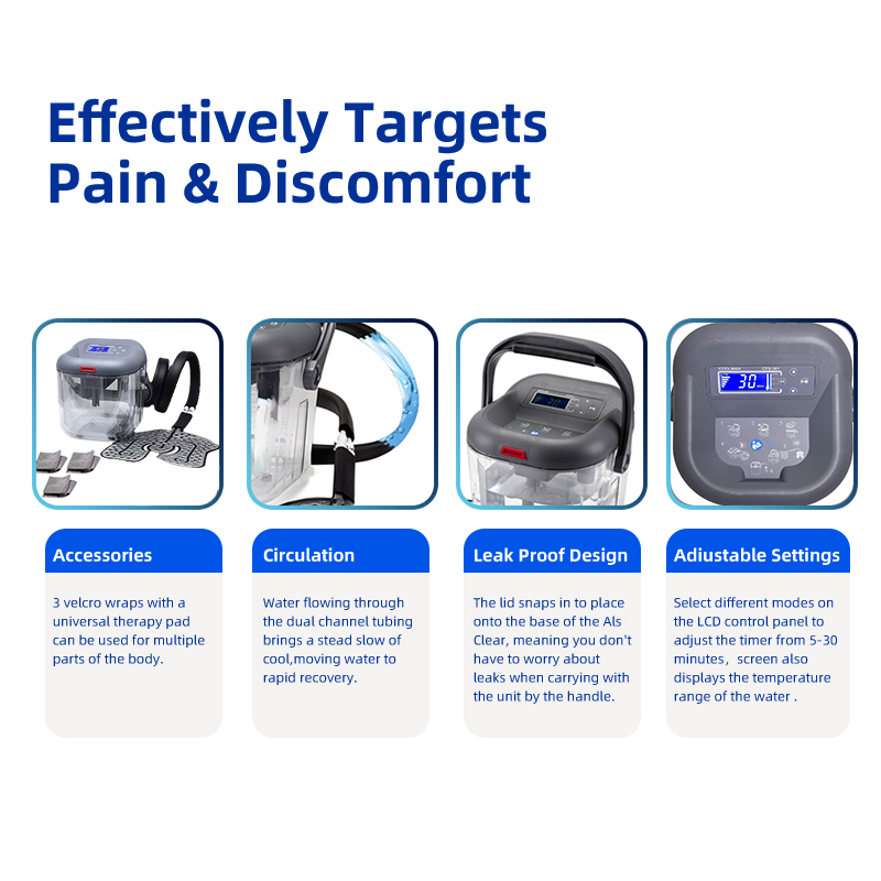 Ice Pressure Cryotherapy Physiotherapy Cold Compression Therapy Machine