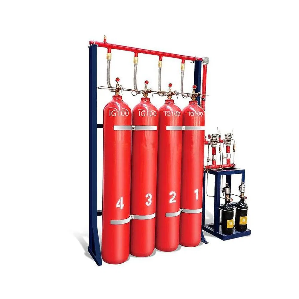 Advanced Inergen Ig100 Fire Safety System for High Heat Environments