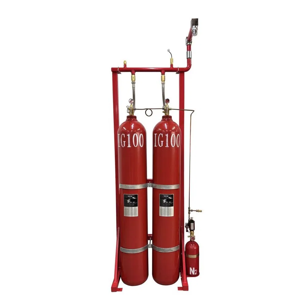 Advanced Inergen Ig100 Fire Safety System for High Heat Environments