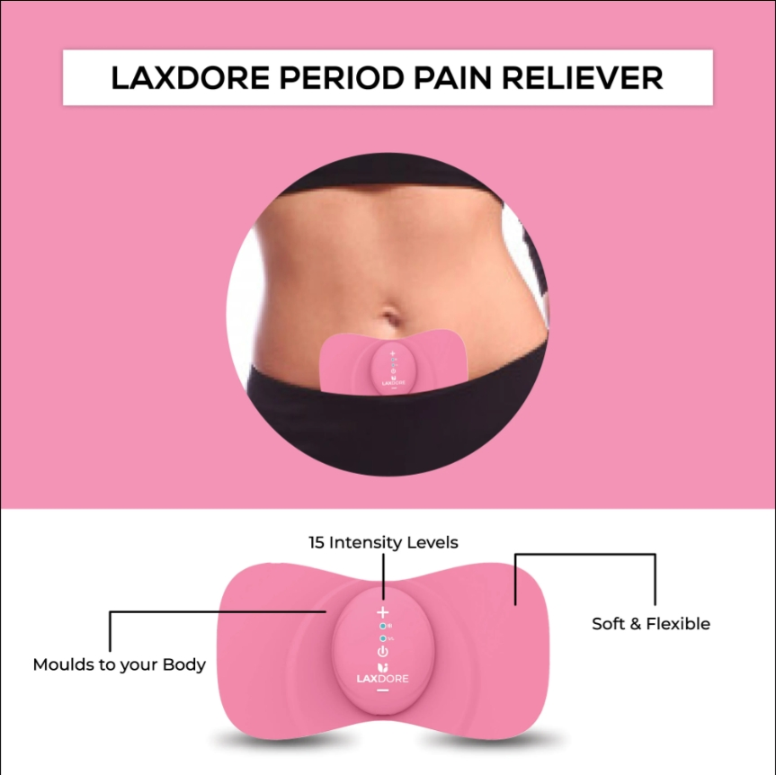 Wireless Pain Relief Device for Menstrual Cramps and Discomfort