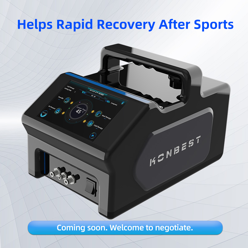 Professional Sports Rehabilitation Therapy Adjustable Ice Machine Cryo Full Leg Cold Therapy