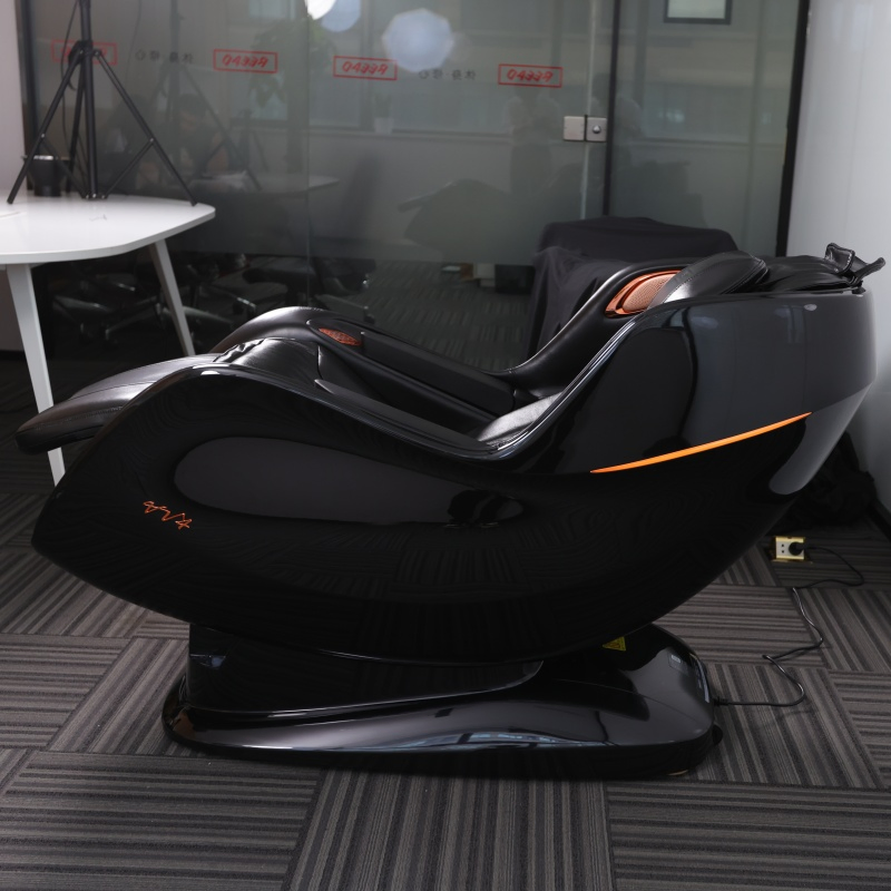 CE Certified Deluxe Automatic Lifting Silla De Masaje with Hot Compress Heat Therapy Ergonomic for Deep Tissue Relief Chair Smart Massage Recliner