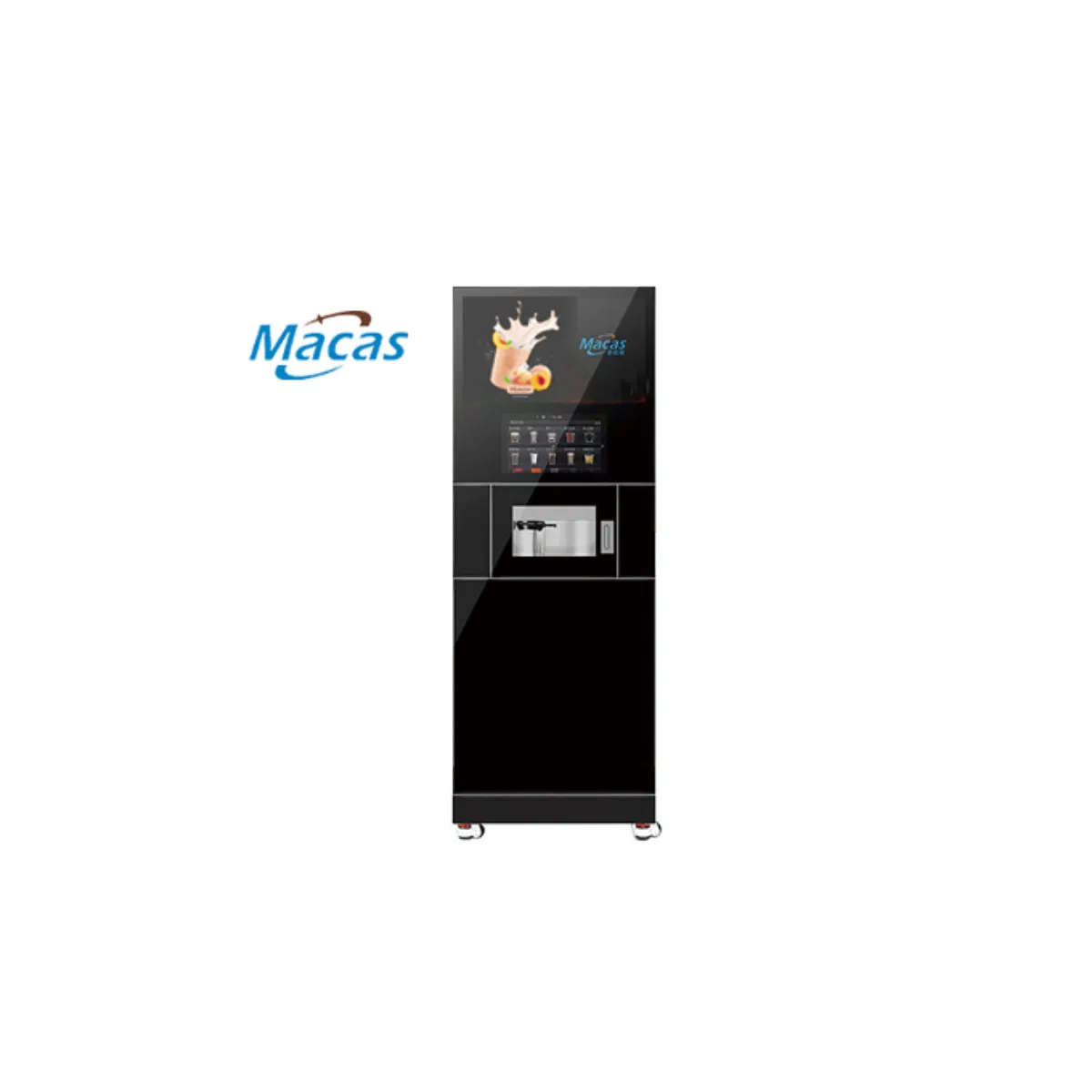 Modern Touch Screen Interactive Protein Supplement Retail Kiosk Vending Machine for Wellness Shops