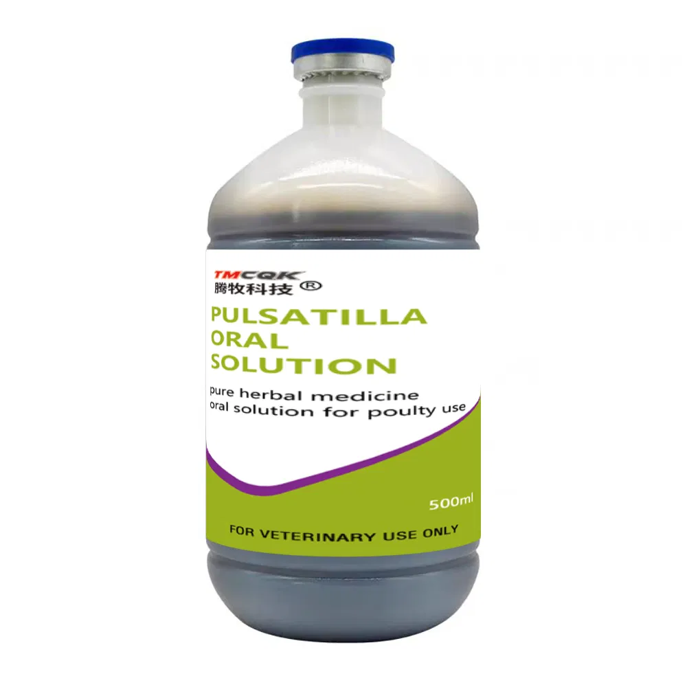 China Own Pulsatilla Oral Solution Traditional Recipe Veterinary Drugs Clearing Away Heat and Detoxifying